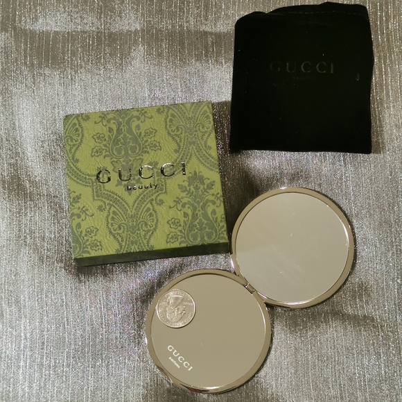 Gucci Parfume Mirror Duo Compact Mirror Gucci Mirror - Picture 6 of 7